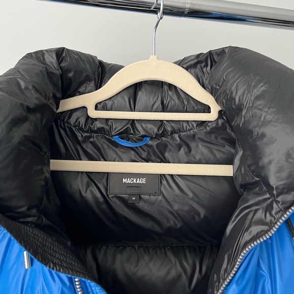 Mackage - Kent-Z Lustrous Light Down Jacket with Hood. - Picture 8 of 14